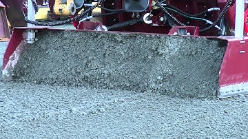 SharpGrade 2.2 DGE  Cat 305.5 Dual Grade laser grader "Setting the grade"