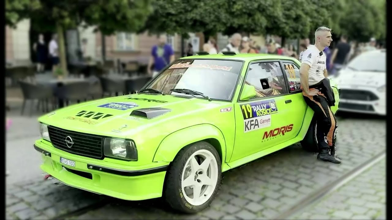 50. Rally Košice 2024 Jozef Béreš jr.  Opel Ascona