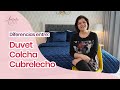 Diferencias entre DUVET, ACOLCHADO Y COLCHA - Amare❤