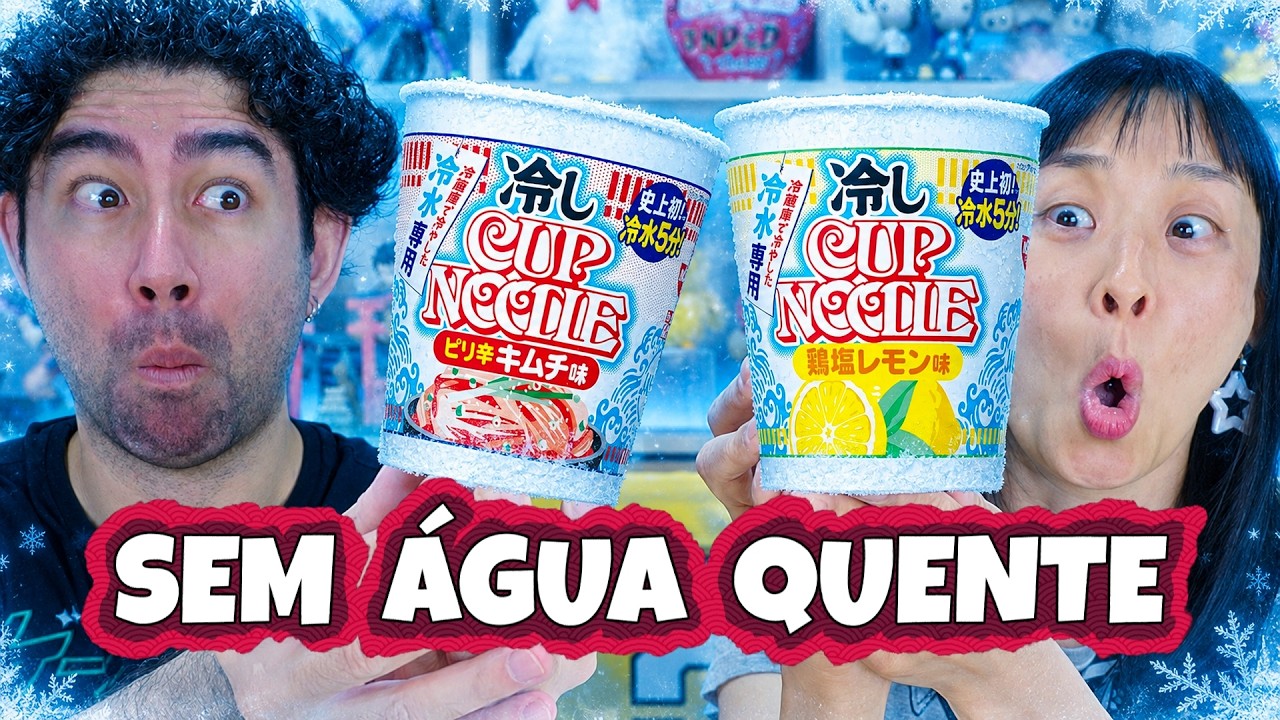 Provamos CUP NOODLES GELADO: a nova invenção da NISSIN | Ep. 22 🧊