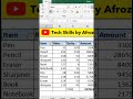 Filter in Excel | Excel Data Analysis | Data entry work | Excel shortcut #shorts #viral #shortsvideo
