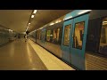 Sweden, Subway ride from Aspudden to Hornstull