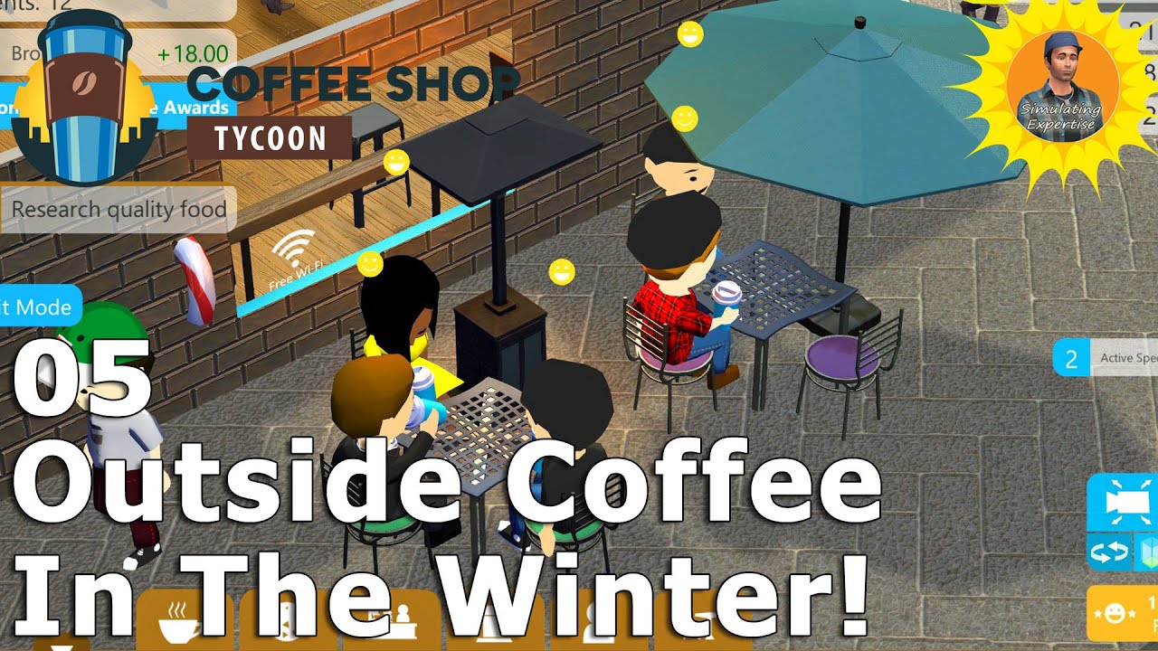 coffee shop tycoon research new coffee beans