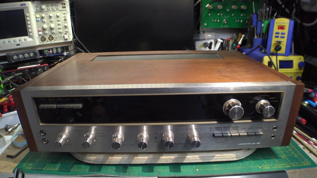 Квадрофонический ресивер Lafayette LR 441, часть 1 — Золотой Твикер снова в деле!