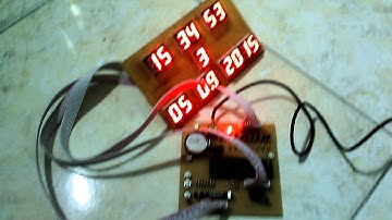 Mạch đồng hồ số PIC16F877A. Có báo thức bằng còi buzzer. IC thời gian thực DS1307 LDNam