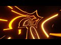 VJ LOOP NEON Golden Yellow Tunnel Abstract Background Video Simple Lines Pattern Free 4k Screensaver