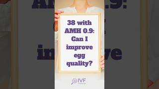 Age 38 With an AMH Level of 0.9: Can I improve my Egg Quality? | IVF Challenge