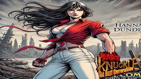 ⭐👉 Hannah Dundee Longplay - Bare Knuckle: The Next Generation | OpenBoR Games