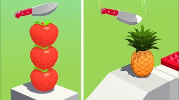 Slice It All! Very Satisfying and Relaxing ASMR Slicing Gameplay Video