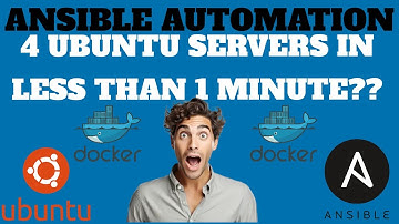 Install 4 Ubuntu Server Using Ansible Automation and Docker