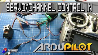 Servo Control/Channel Forwarding in ArduPilot