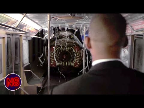Alien on the Subway | Men in Black II | Now Scaring