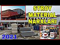 STROY MATERIAL NARXLARI // СТРОЙ МАТЕРИАЛЫ БУХАРА 2021