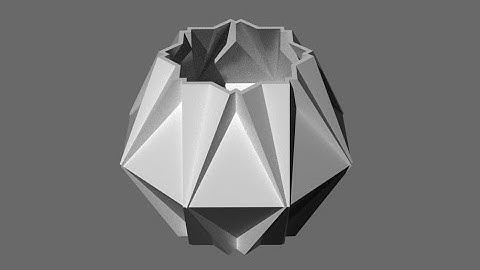 How to create a 6-sided polygon vase in design spark mechanical