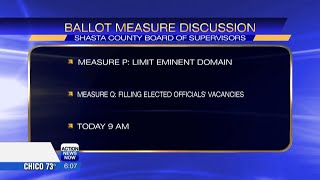 Shasta County supervisors to discuss putting two measures on November ballot