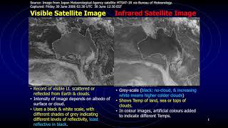 Weather Maps available to mariners -  Visible, Infra-red, and Water vapour images