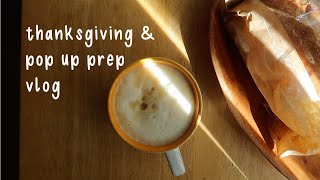 Small Business Saturday Pop Up Prep - Creative &amp; Caffeinated Small Business Vlog 007