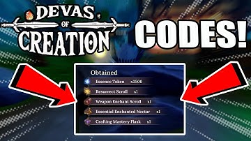 All Devas Of Creation CODES | Roblox