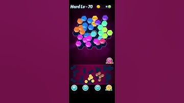 Block! Hexa Puzzle~Variety A block 3 to 10 levels~level~70