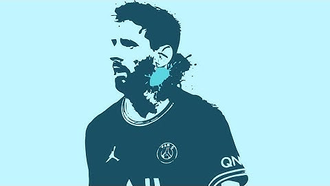 How to create Vector art - Lionel Messi ⚽ using Photoshop and illustrator | Dinesh