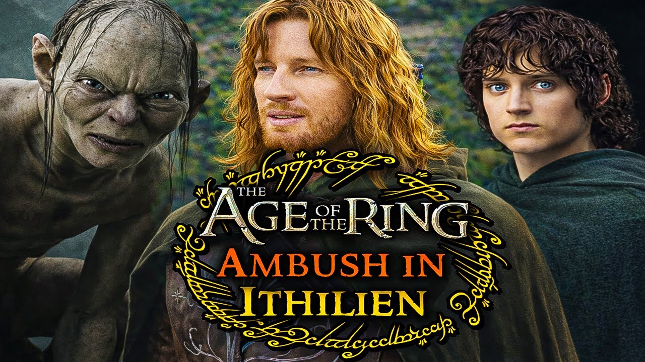 Lord of the Rings: Faramir Captures Frodo (Ambush in Ithilien) l BFME2 AOTR Mod (4K HD)