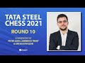 Tata Steel Masters | Round 10 | Jan Gustafsson, Peter Leko & Lawrence Trent