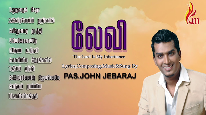 LEVI -1 Pas.John Jebaraj - Pas. John Jebaraj | Holy Gospel Music
