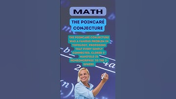 The Poincare Conjecture  #maths #education #shorts
