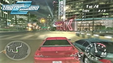 Evo (Quick Race: Resort Loop - Circuit) | Need for Speed: Underground 2 on PS2