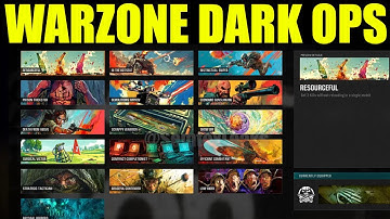all bo6 warzone dark ops challenges calling cards and how to complete them