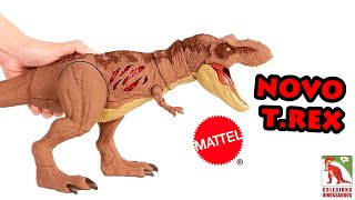 Dinossauro T-Rex Jurassic World Dominion Dano Extremo - Mattel