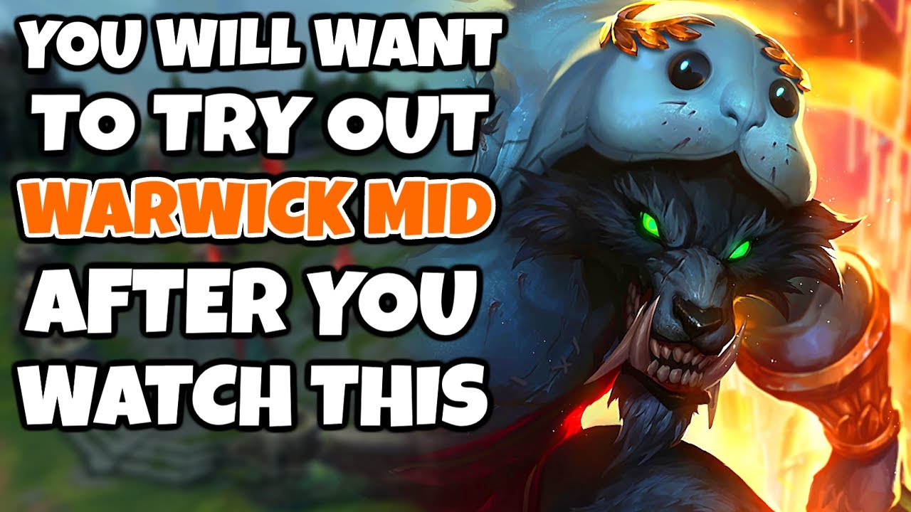 Reminder to play Warwick Mid for EXCITING & FUNNY moments | Pekin Woof