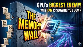 The Memory Wall Explained: Why RAM is the biggest bottleneck in your PC.