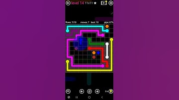 How To Solve Flow Free Pink Pack Level 14 11x11 Hard Board Walk Through Solution Walkthrough