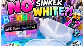 These Alcohol Inks Have Sinker White BUILT IN?! 😳 I Had to Test Them!