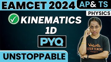 Kinematics 1D PYQs | EAMCET 2023 | Ramadevi Ma