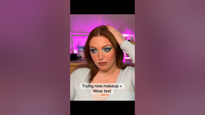 Trying new makeup + wear test #makeuptutorial #makeuplook #makeupshorts #shorts