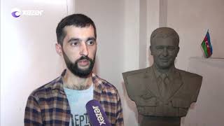 Şəhid General Polad Həşimovun Büstü Hazırlanıb