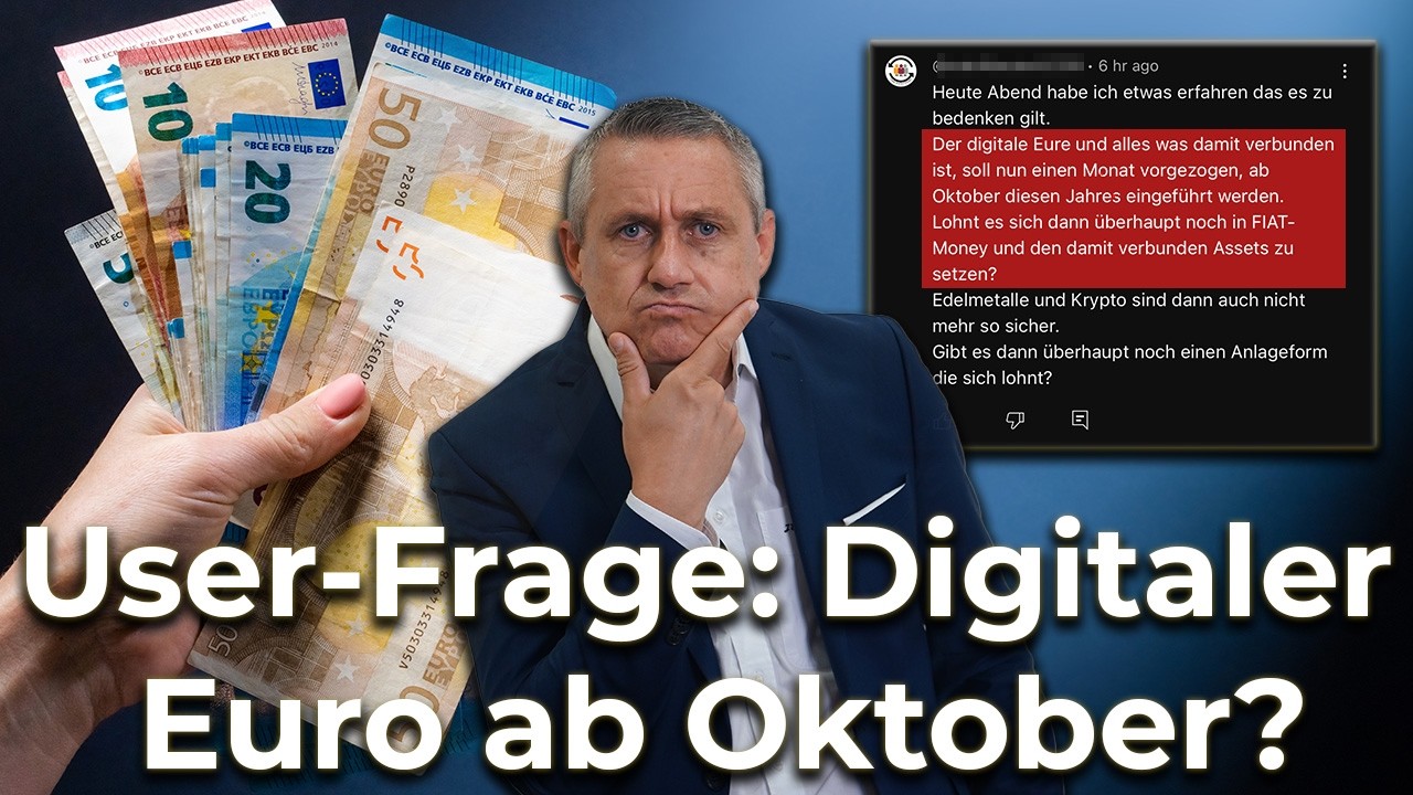 Digitaler Euro ab Oktober 2025? EZB-Enthüllung mit Folgen!