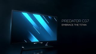 Predator CG7 Large Format HDR Gaming Display – Embrace the Titan | Predator