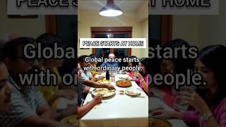 Peace is more than politics. It affects everyday life. #PeaceOverConflict #GlobalPerspective #Shorts