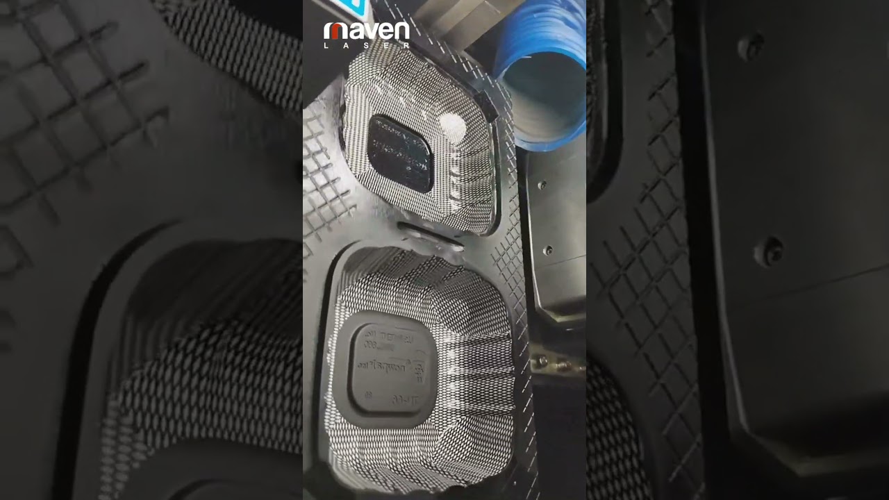 Maven mold texturing laser machine