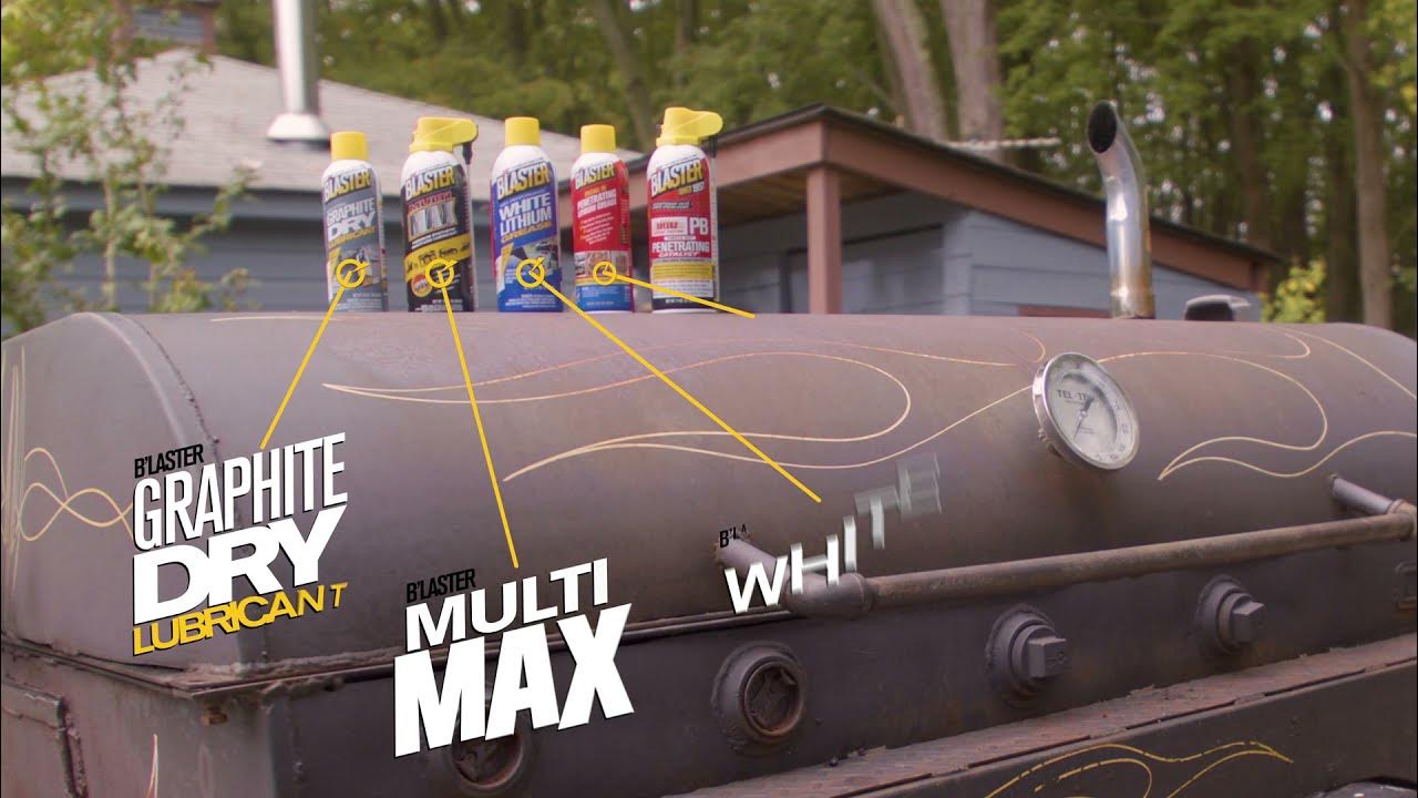 Quick Trailer Maintenance Using Blaster Products. Multi Max, Graphite