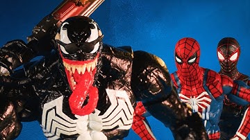Venom Hacked Insomniac!? (Spider-Man 2 Stop Motion Animation) #spiderman #spiderman2 #stopmotion
