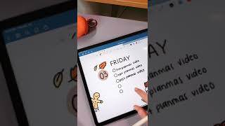 Plan with Me in GoodNotes (Digital Planner) | #SHORTS screenshot 5