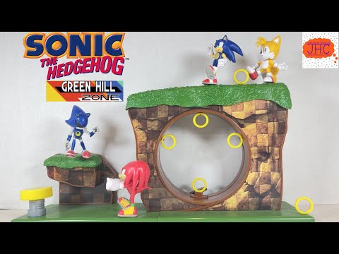 Sonic the Hedgehog Green Hill Zone Playset