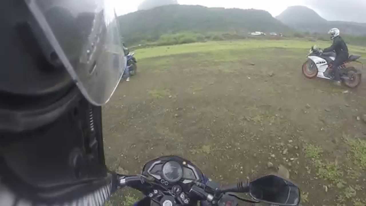 ktm 125 Rainy Ride to Malshej Ghat