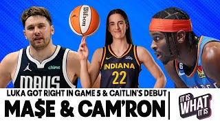 LUKA'S TRIPLE DOUBLE WINS GAME 5 IN OKC & CAITLIN CLARK'S DEBUT! | S4 EP19