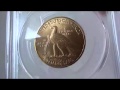 アメリカ　10ドル金貨インディアンヘッド1909 S $10 PCGS MS62
