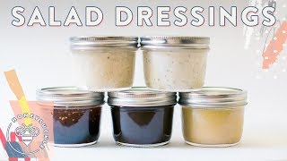 5 DIY Salad Dressings for #BuzyBeez